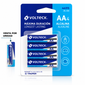 VOLTECH PILA ALCALINA AA AL-AA 46315