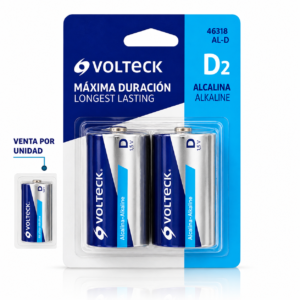 VOLTECH PILA ALCALINA D AL-D 46318