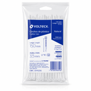 VOLTECK CINCHO PLASTICO 15CM C/50 CIN-4015 12308 / 44303