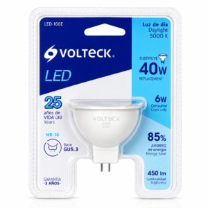 TRU LED T/MR 16, B/GX5.3 LED-166E 46180