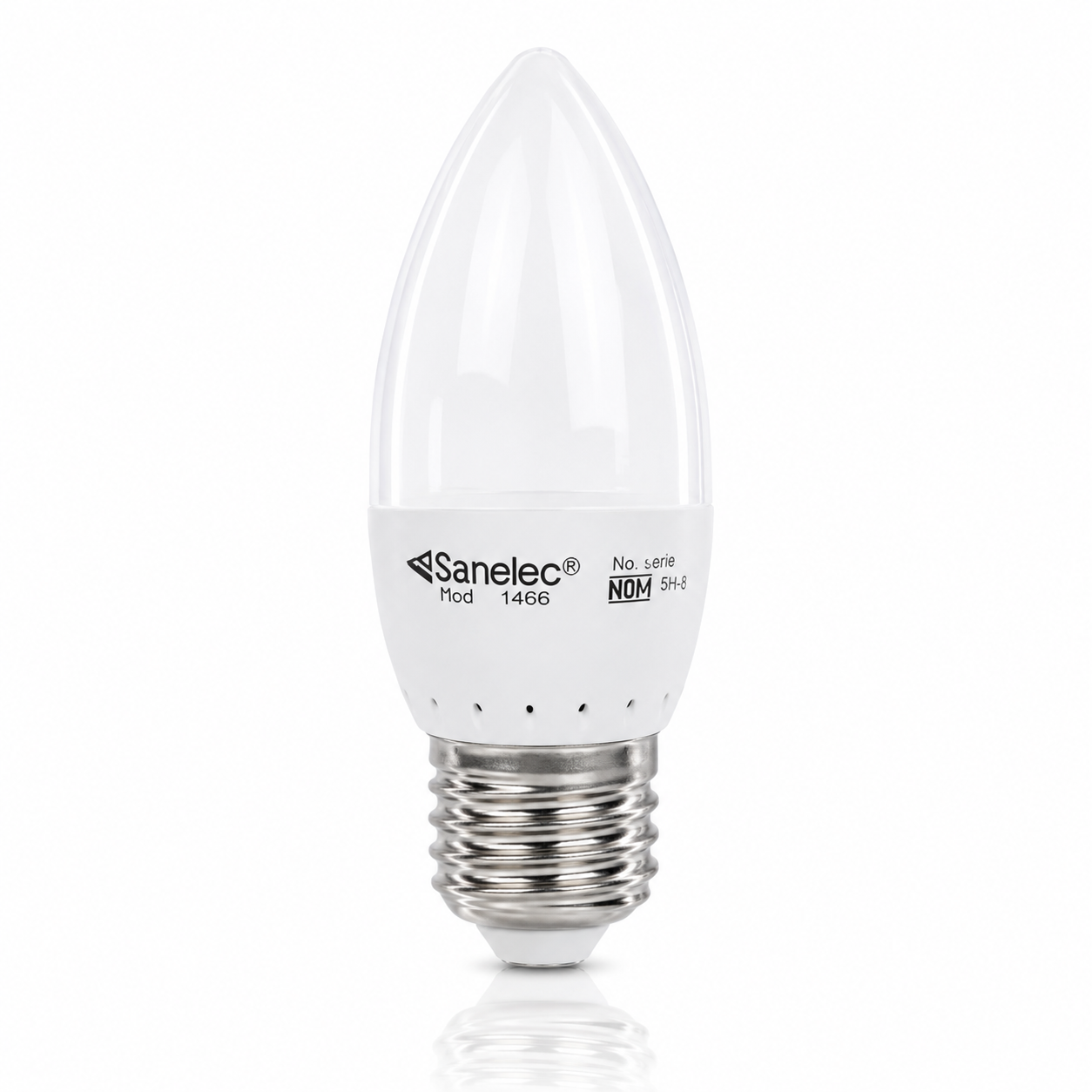 SANELEC FOCO LED TIPO VELA 4 W 6500 K E27 1466 - Image 2
