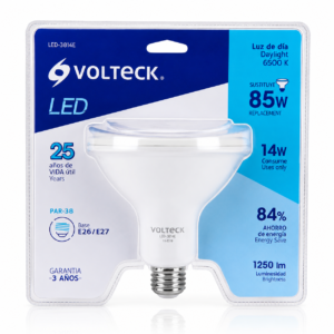 VOLTECK LAMPARA DE LED TIPO 38 14W LED-3814E 46191